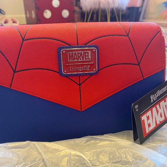 Loungefly | Bags | Nwt Loungefly Marvel Spider Man Color Block ...